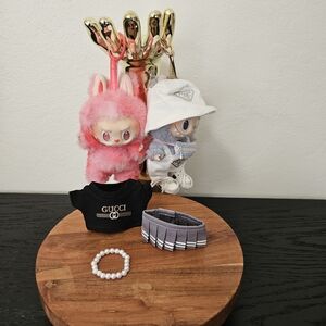 Labubu GG 3-piece outfit (Doll not included)